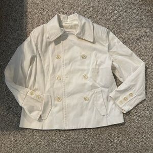 White Casual Jacket XL